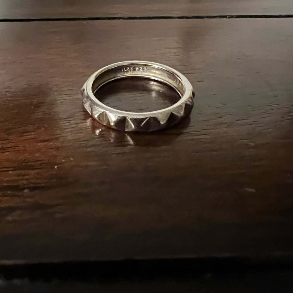 Sterling Silver Rising Cube Ring - image 3